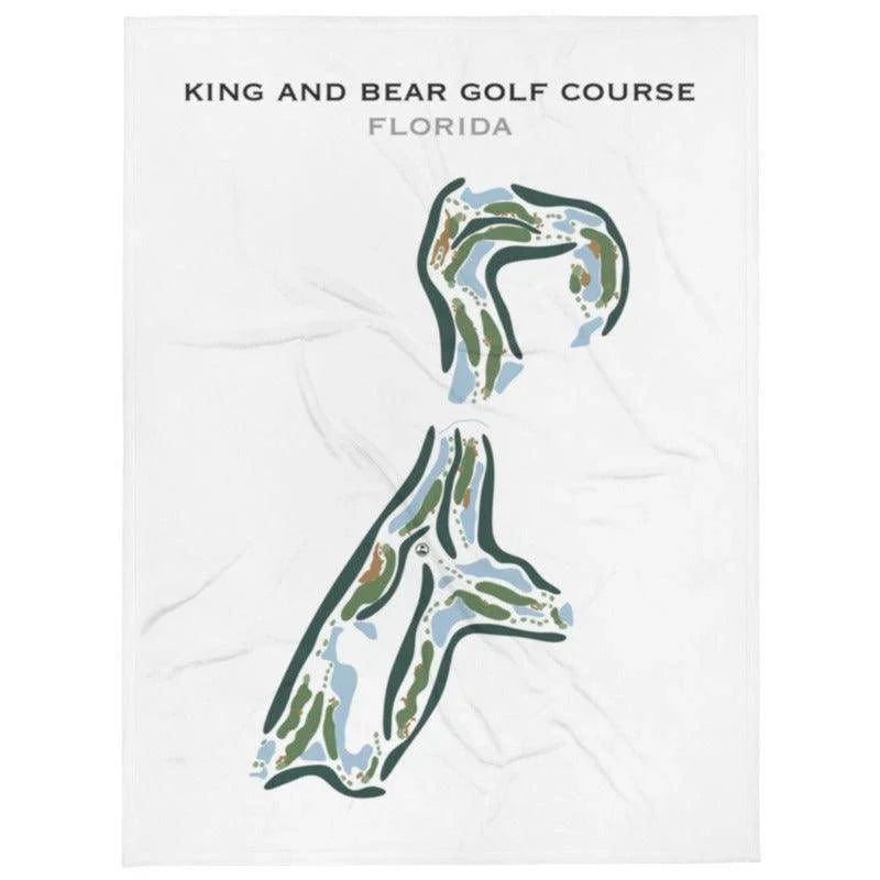 King & Bear Golf Course, Florida - Printed Golf Courses