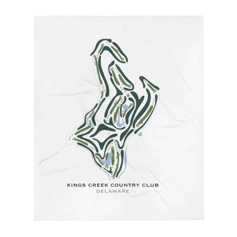 Kings Creek Country Club, Delaware - Printed Golf Courses