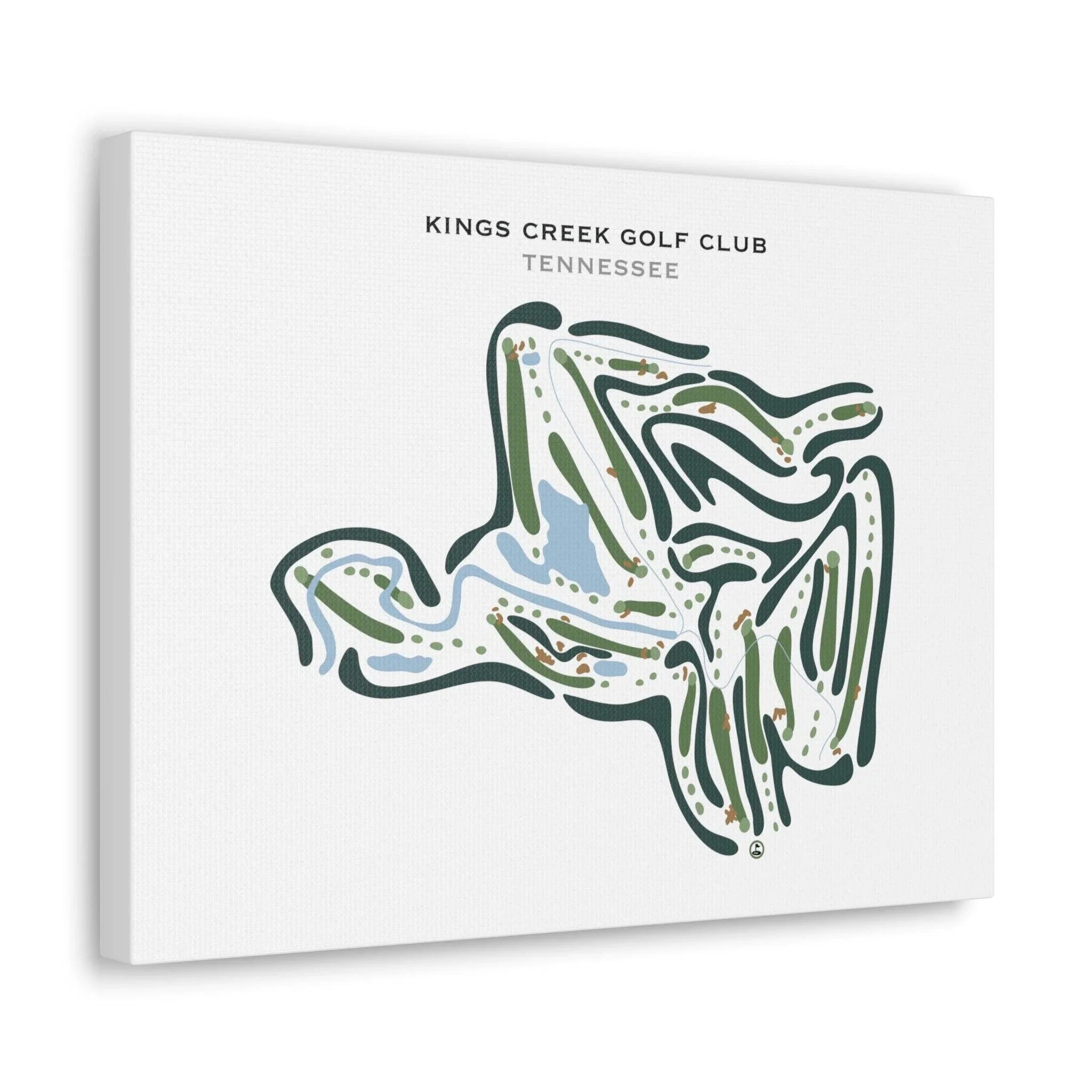 Kings Creek Golf Club, Tennessee - Printed Golf Courses