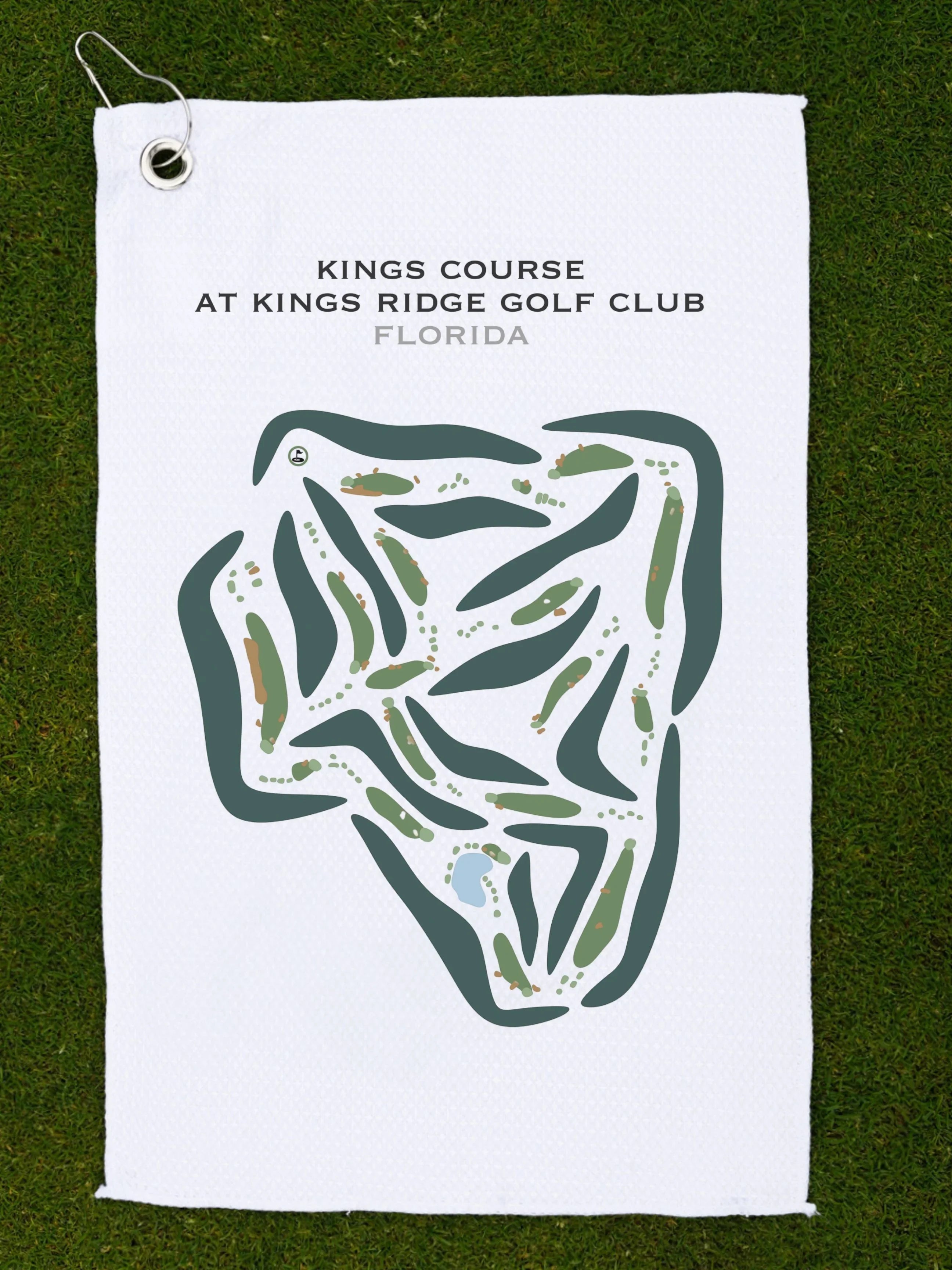 Kings Course at Kings Ridge Golf Club, Florida - Printed Golf Courses
