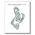 Kings Creek Country Club, Delaware - Printed Golf Courses