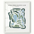Kings Creek Country Club, Texas - Printed Golf Courses