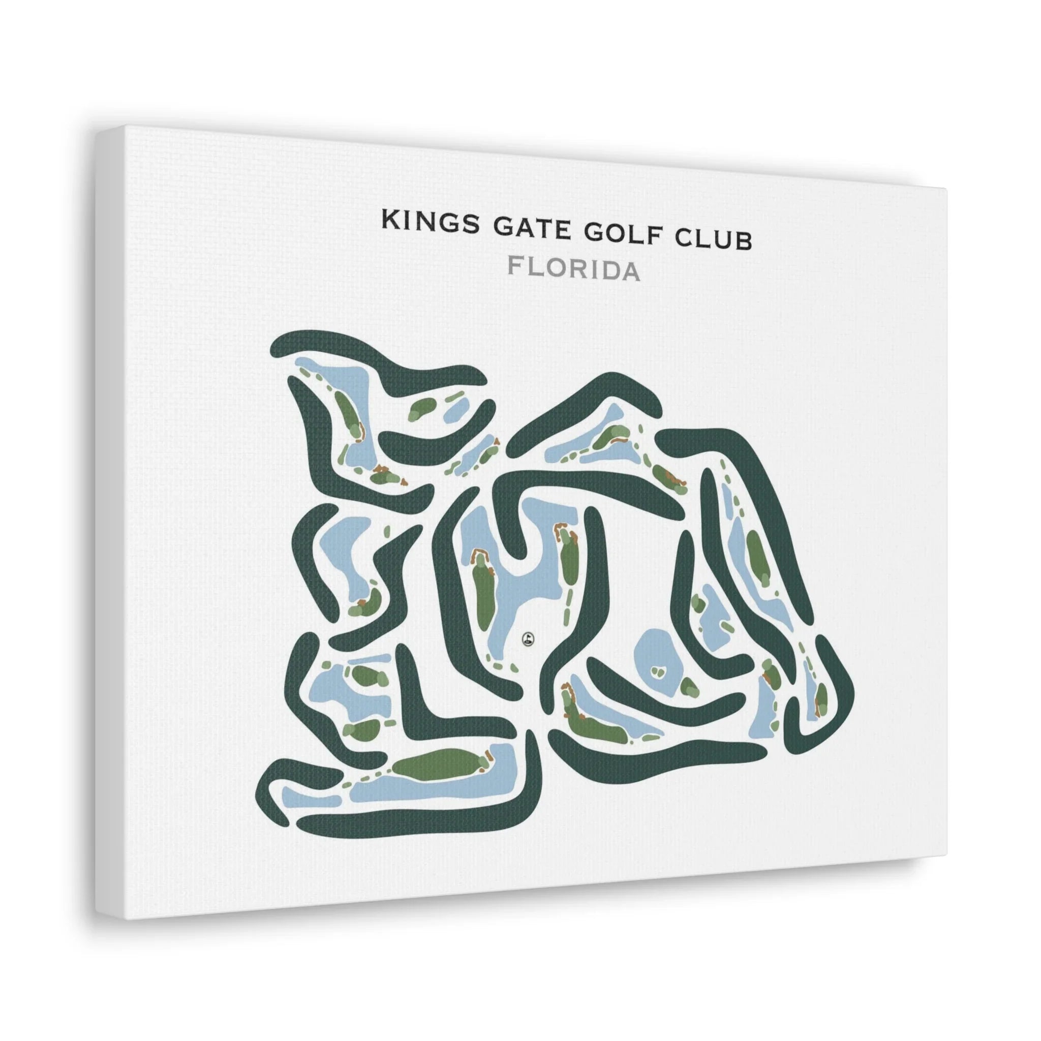 Kings Gate Golf Club, Florida - Printed Golf Courses