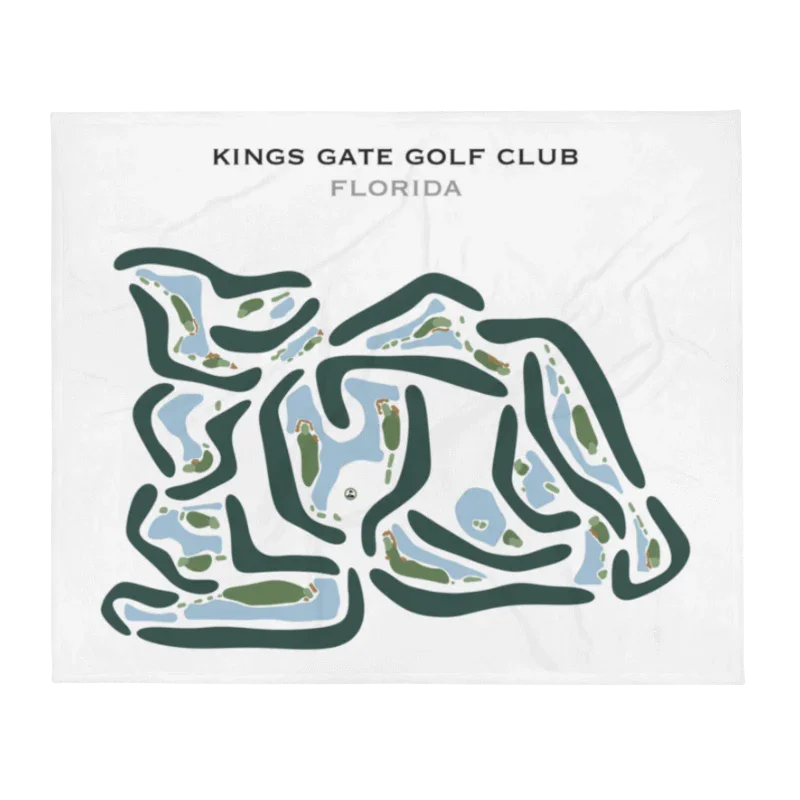 Kings Gate Golf Club, Florida - Printed Golf Courses