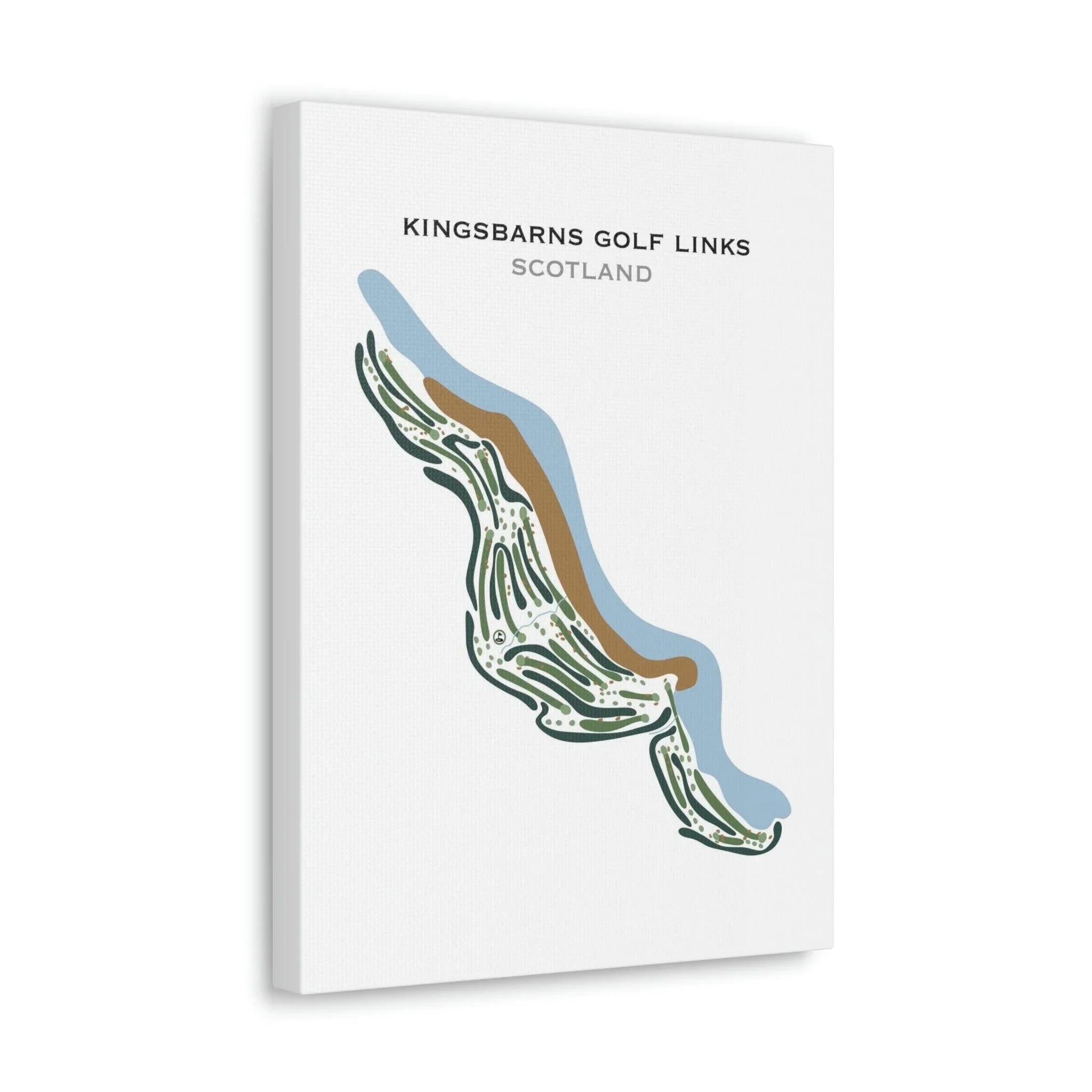 Kingsbarns Golf Links, Scotland - Printed Golf Courses