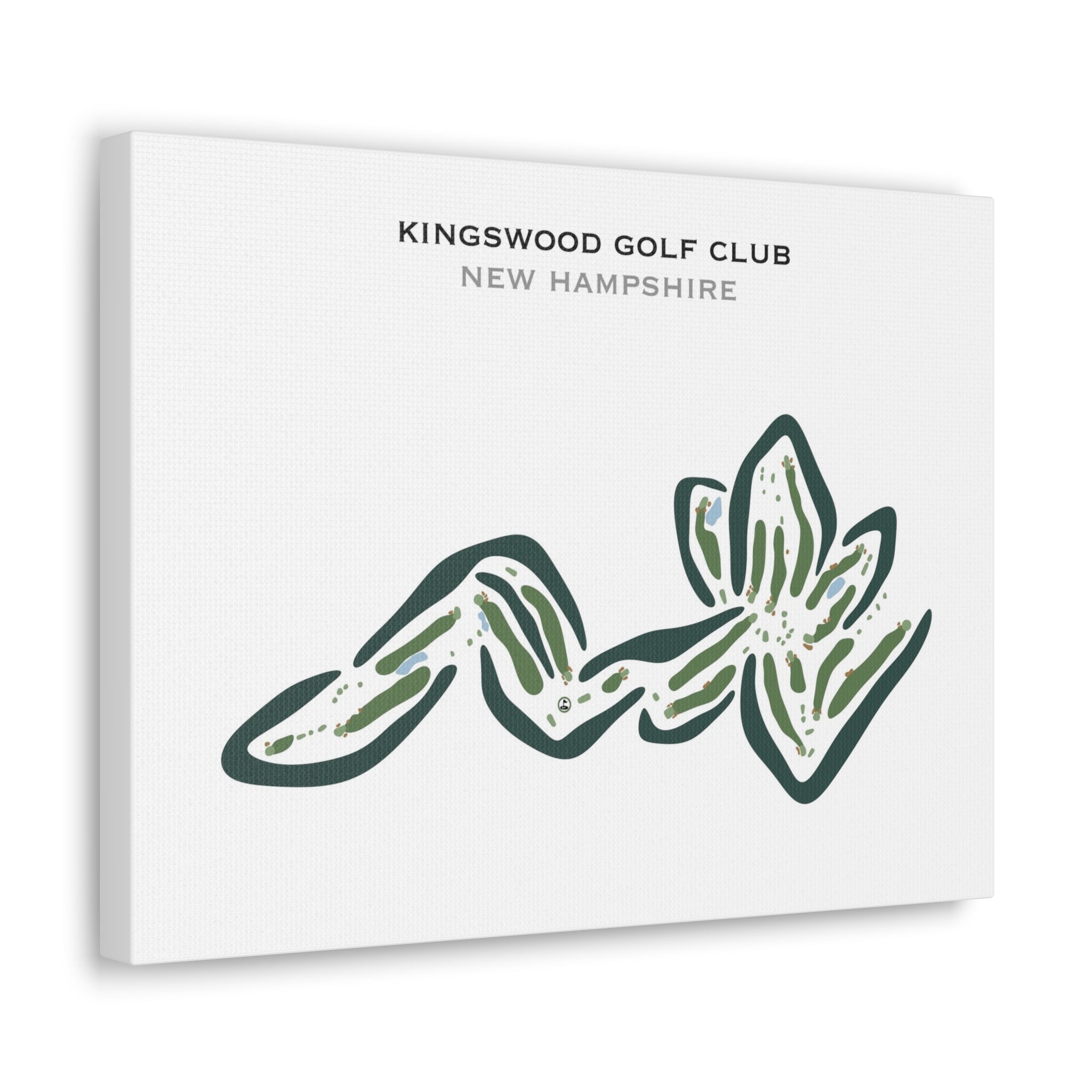 Kingswood Golf Club, New Hampshire - Printed Golf Courses