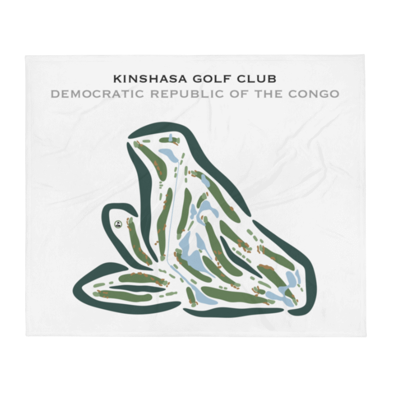 Kinshasa Golf Club, Democratic Republic of the Congo - Printed Golf Courses