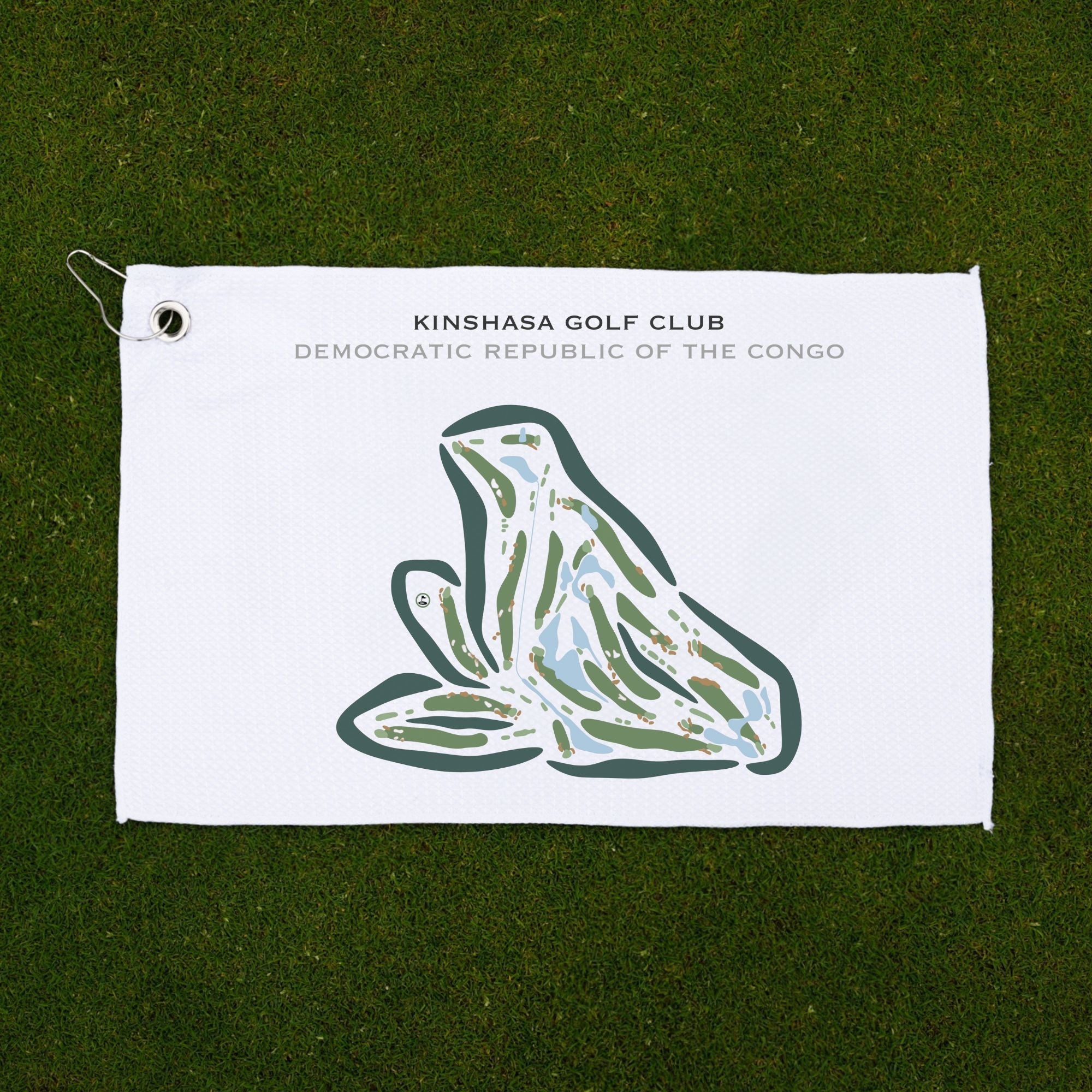 Kinshasa Golf Club, Democratic Republic of the Congo - Printed Golf Courses