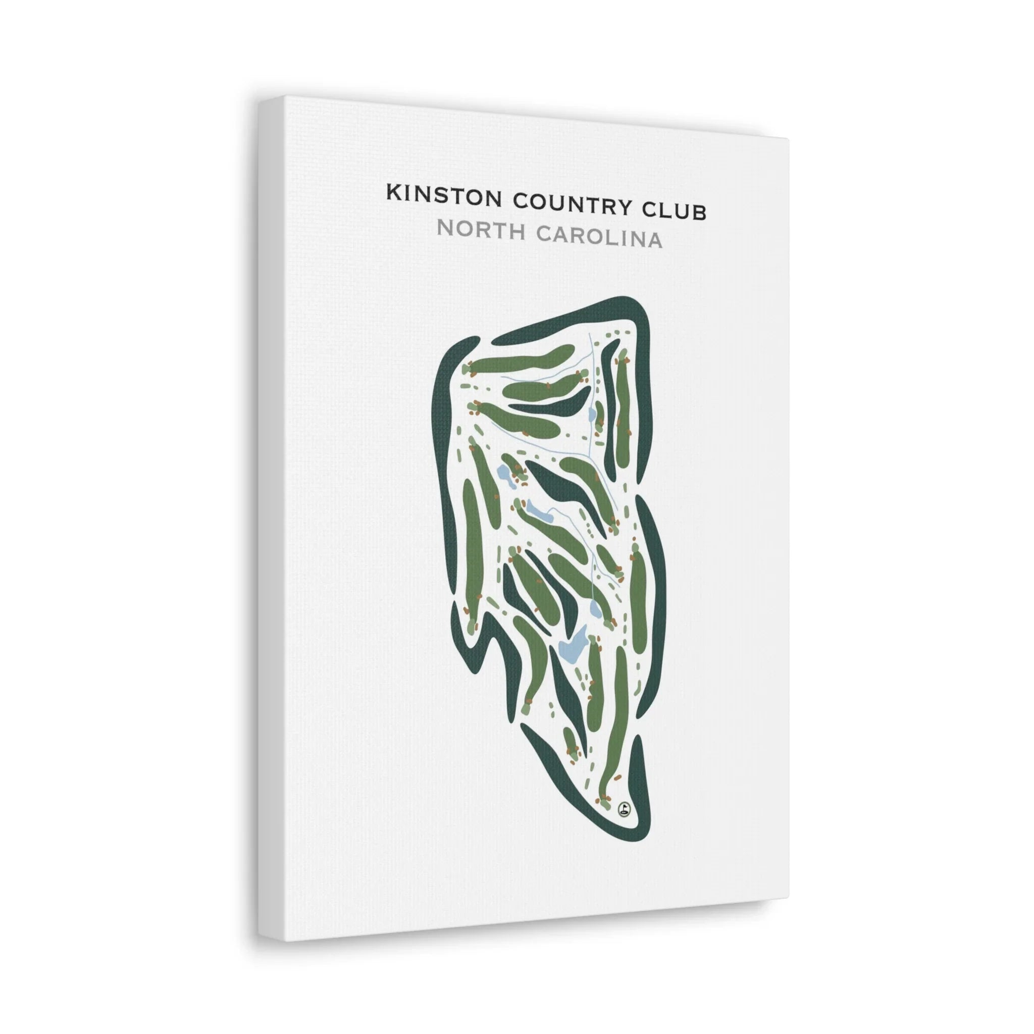 Kinston Country Club, North Carolina - Printed Golf Courses