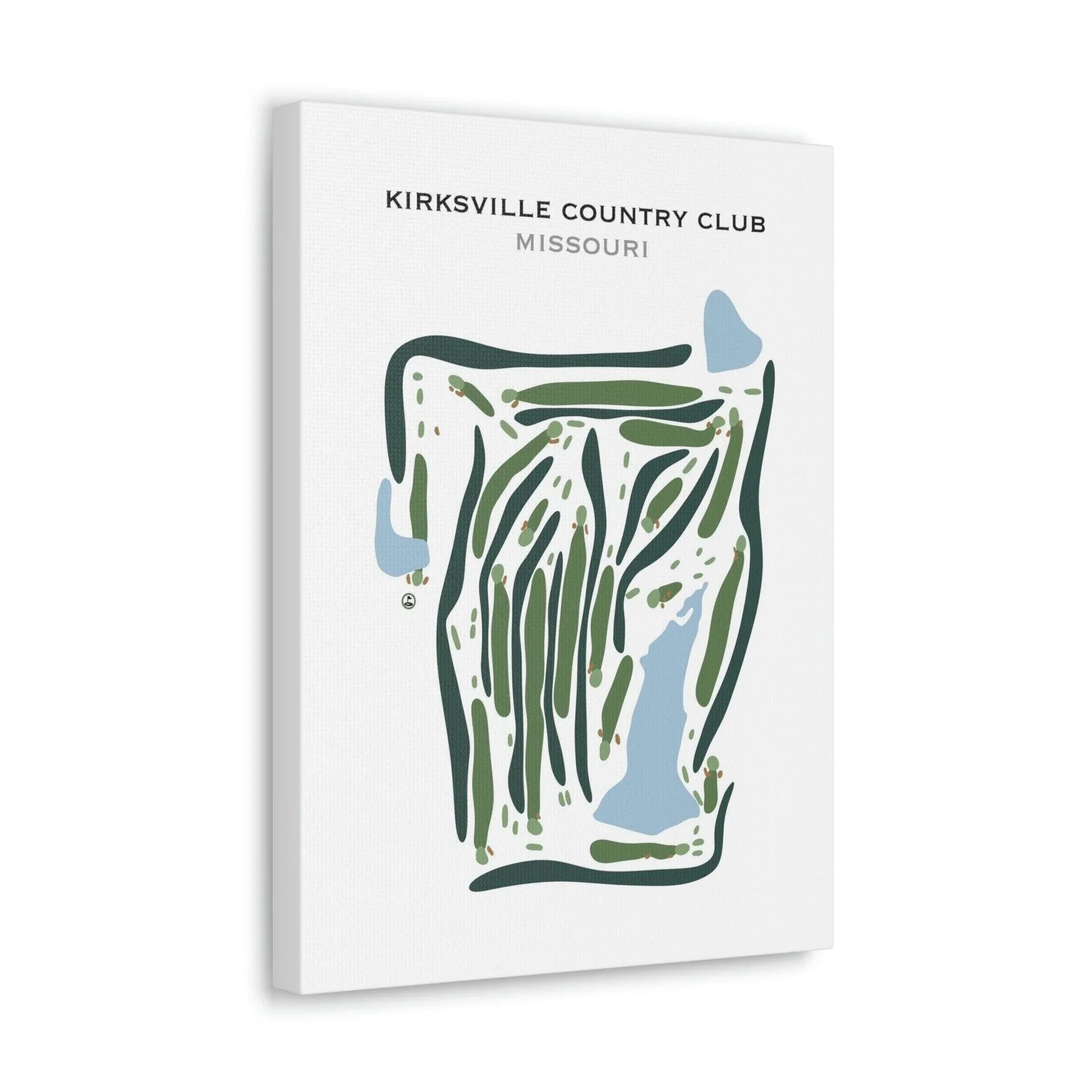 Kirksville Country Club, Missouri - Printed Golf Courses