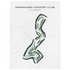 Kishwaukee Country Club, Illinois - Printed Golf Course
