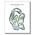 Kiskiack Golf Club, Virginia - Printed Golf Courses