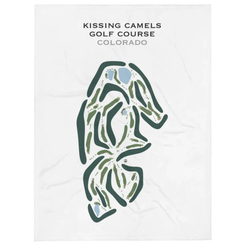 Kissing Camels Golf Course, Colorado - Printed Golf Courses