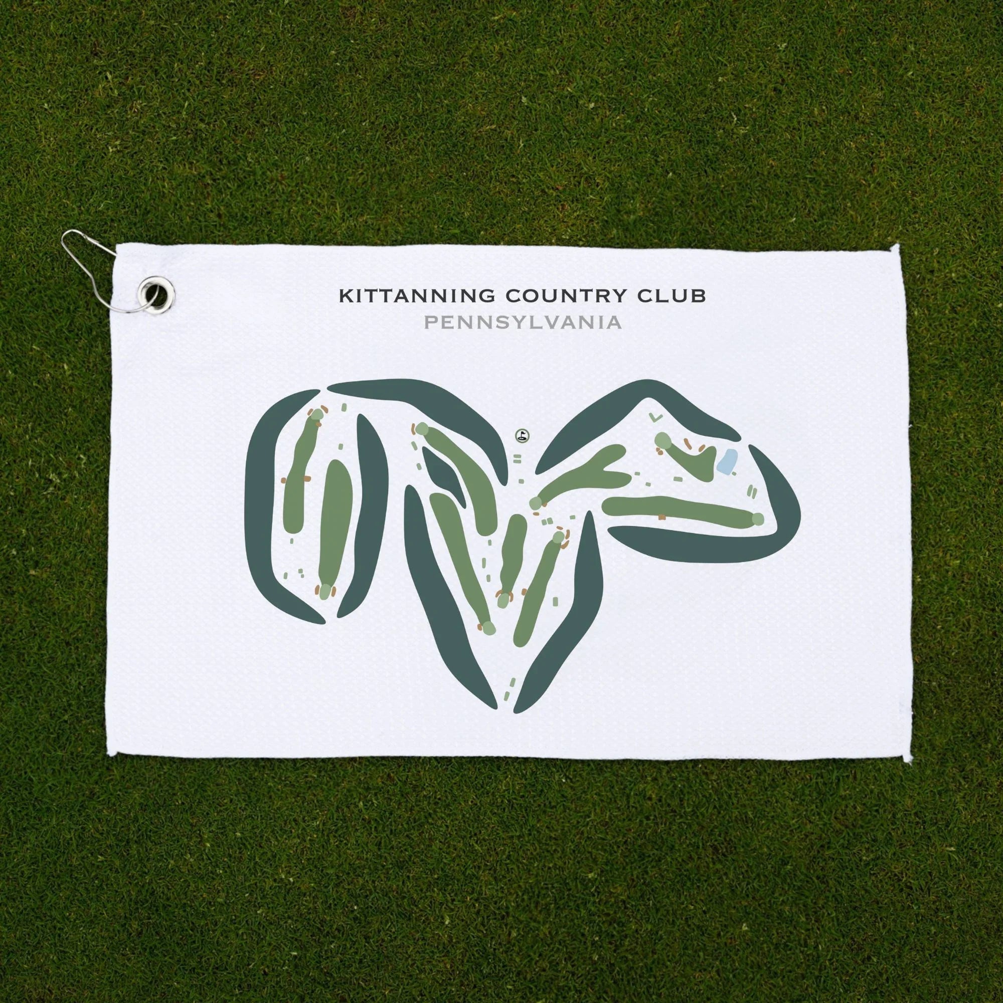 Kittanning Country Club, Pennsylvania - Printed Golf Courses