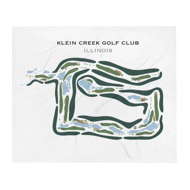 Klein Creek Golf Club, Illinois - Printed Golf Courses