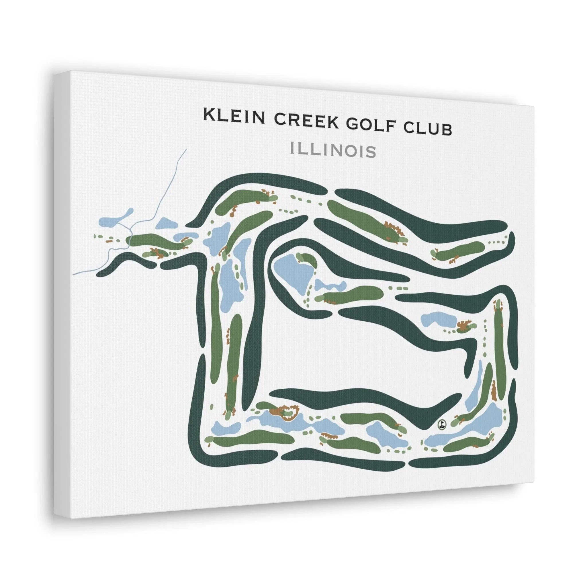 Klein Creek Golf Club, Illinois - Printed Golf Courses