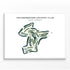 Knickerbocker Country Club, New Jersey - Printed Golf Course