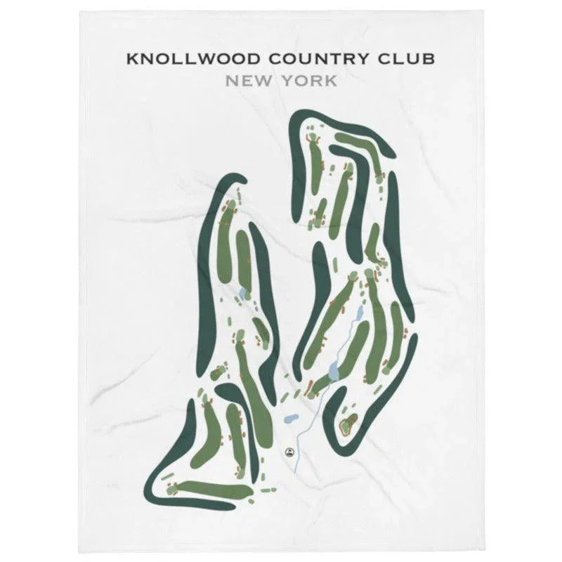 Knollwood Country Club, New York - Printed Golf Course