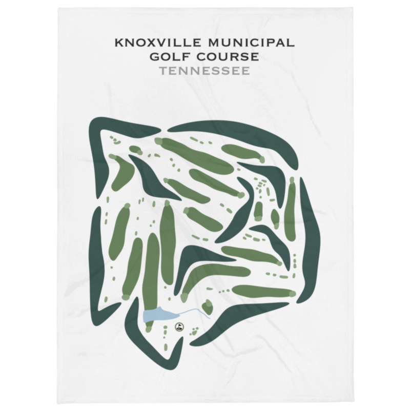 Knoxville Municipal Golf Course, Tennessee - Printed Golf Courses