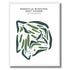 Knoxville Municipal Golf Course, Tennessee - Printed Golf Courses