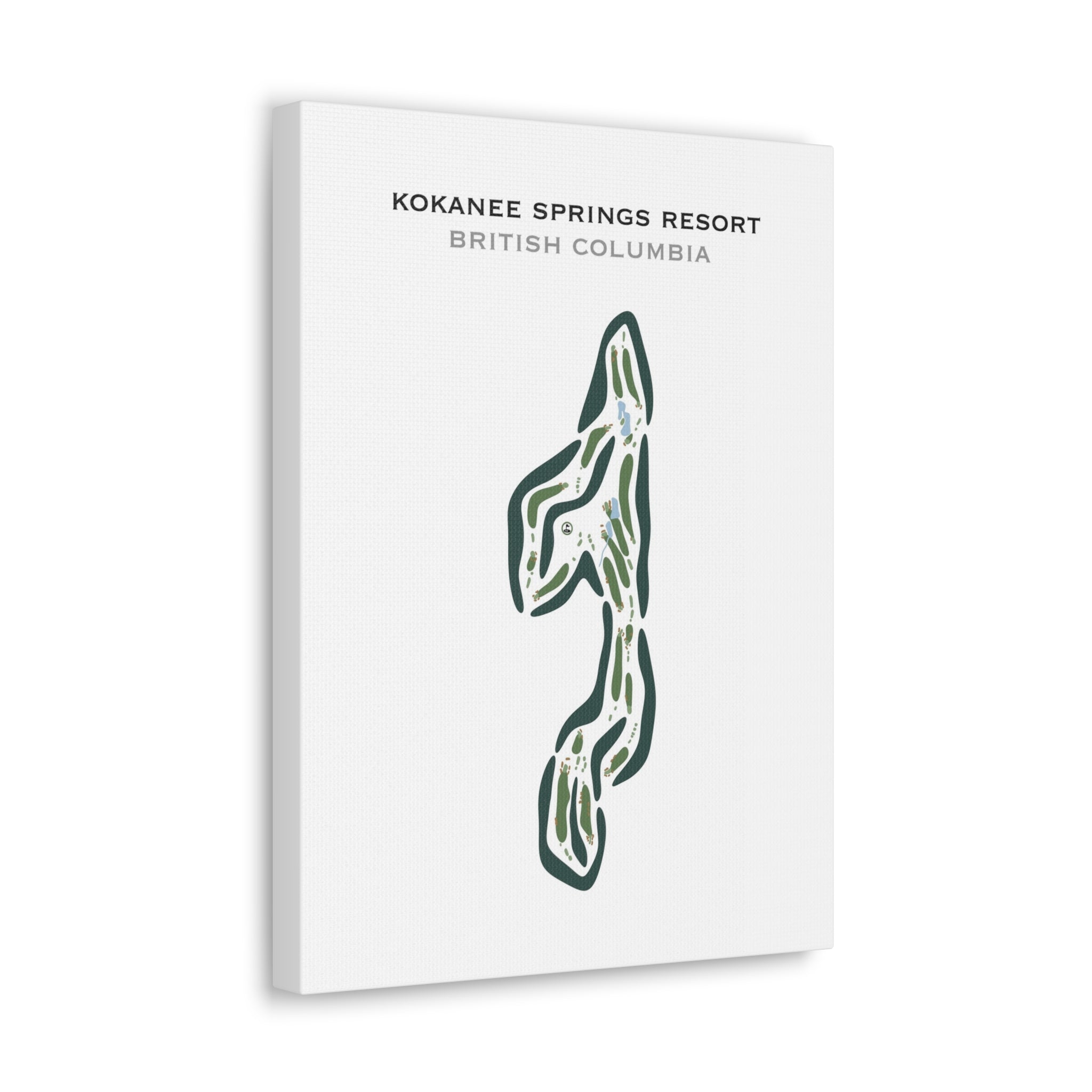 Kokanee Springs Resort Club, BC, Canada - Printed Golf Courses