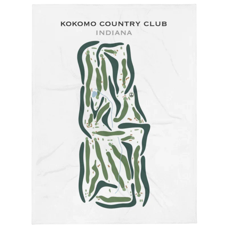 Kokomo Country Club, Indiana - Printed Golf Courses