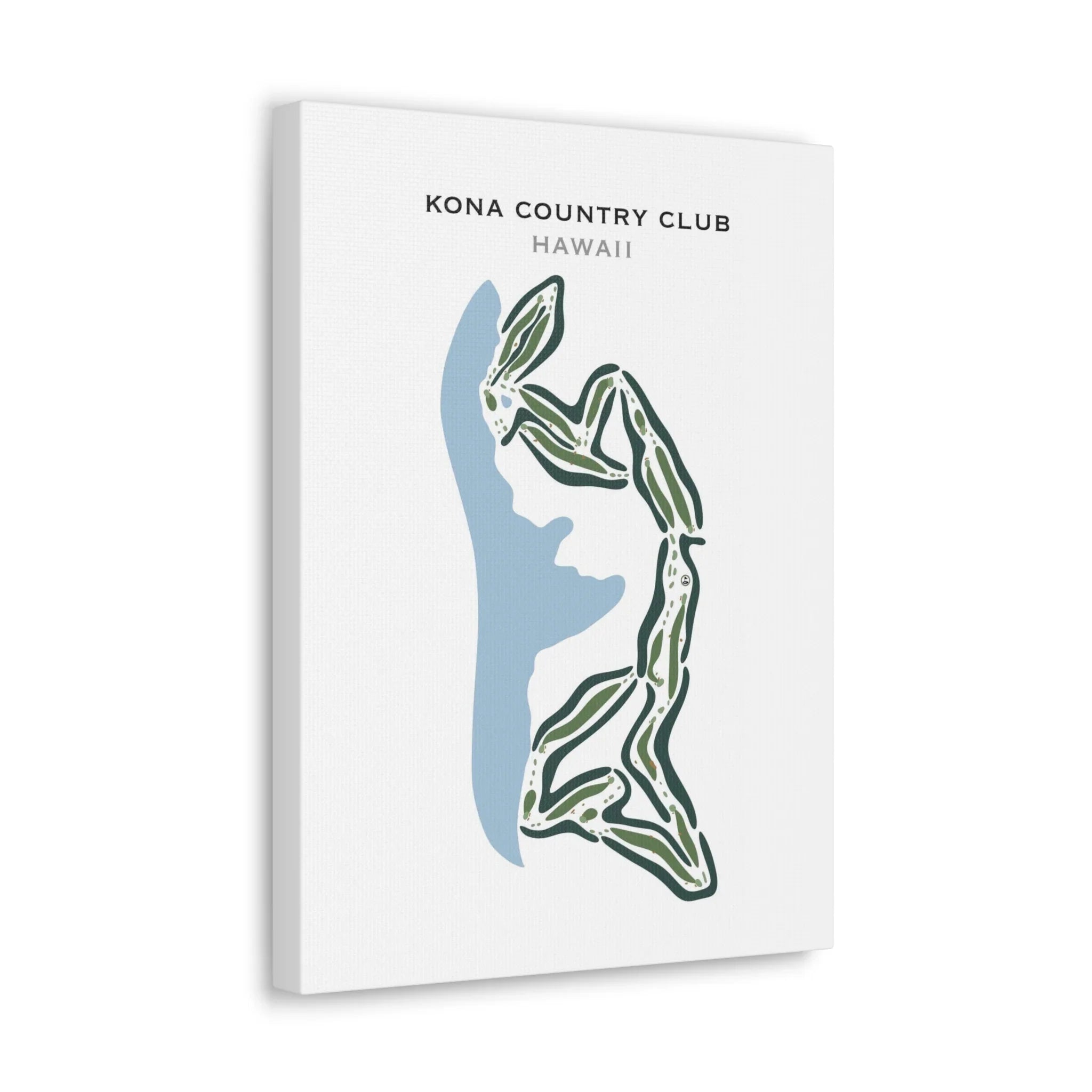 Kona Country Club, Hawaii - Printed Golf Courses