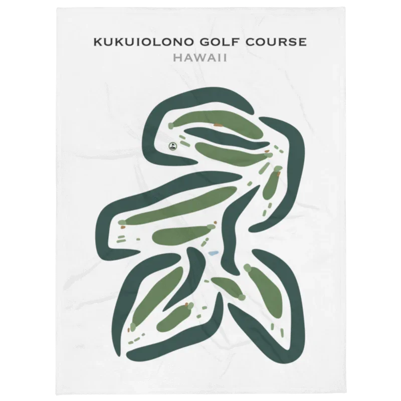 Kukuiolono Golf Course, Hawaii - Printed Golf Courses