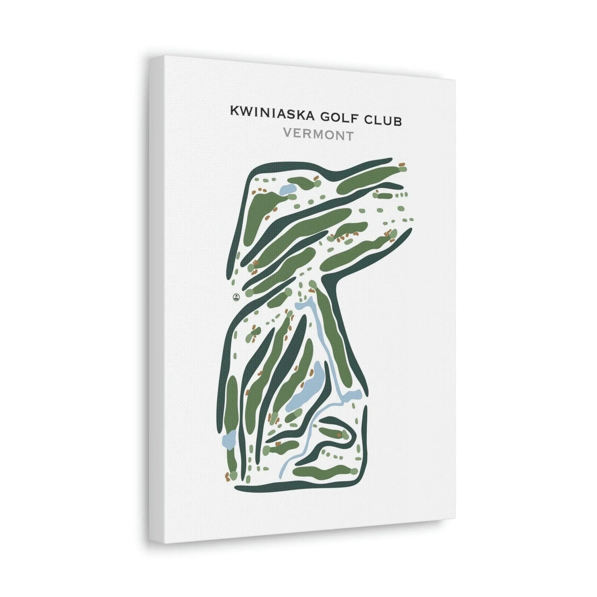 Kwiniaska Golf Club, Vermont - Printed Golf Courses