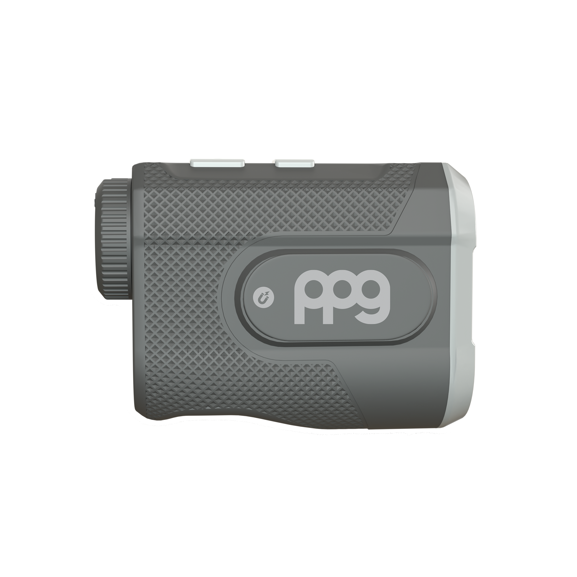 A2 Rangefinder - Magnetic Rangefinder for Golf- Slope Switch- Long Lasting Battery - Black & Gray