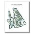 LSU Golf Course, Louisiana - Printed Golf Courses