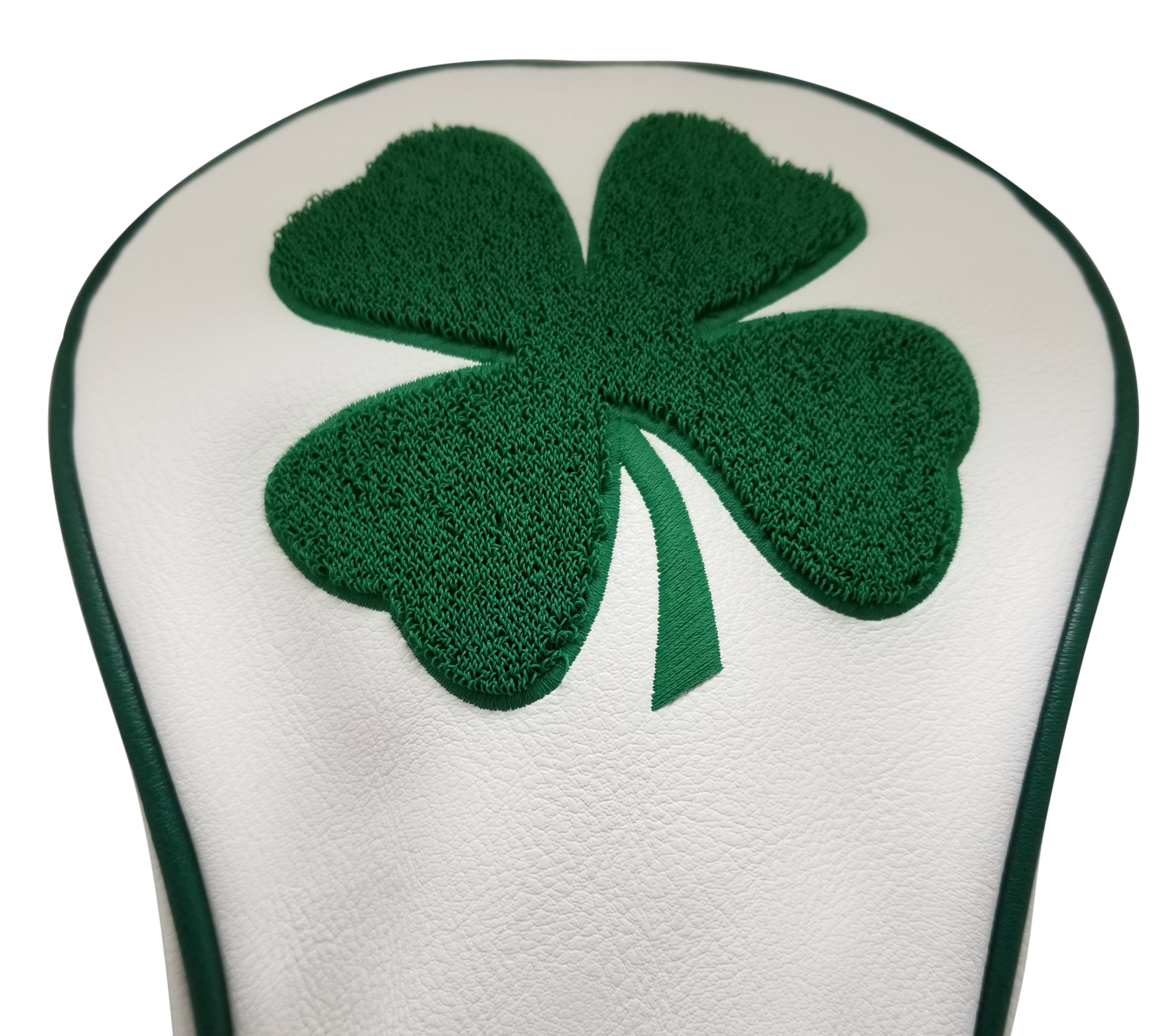 Lucky Clover Embroidered Headcover by ReadyGOLF - Driver