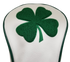 Lucky Clover Embroidered Headcover by ReadyGOLF - Driver