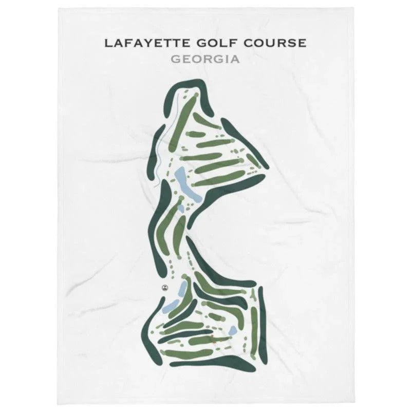 LaFayette Golf Course, Georgia - Printed Golf Course