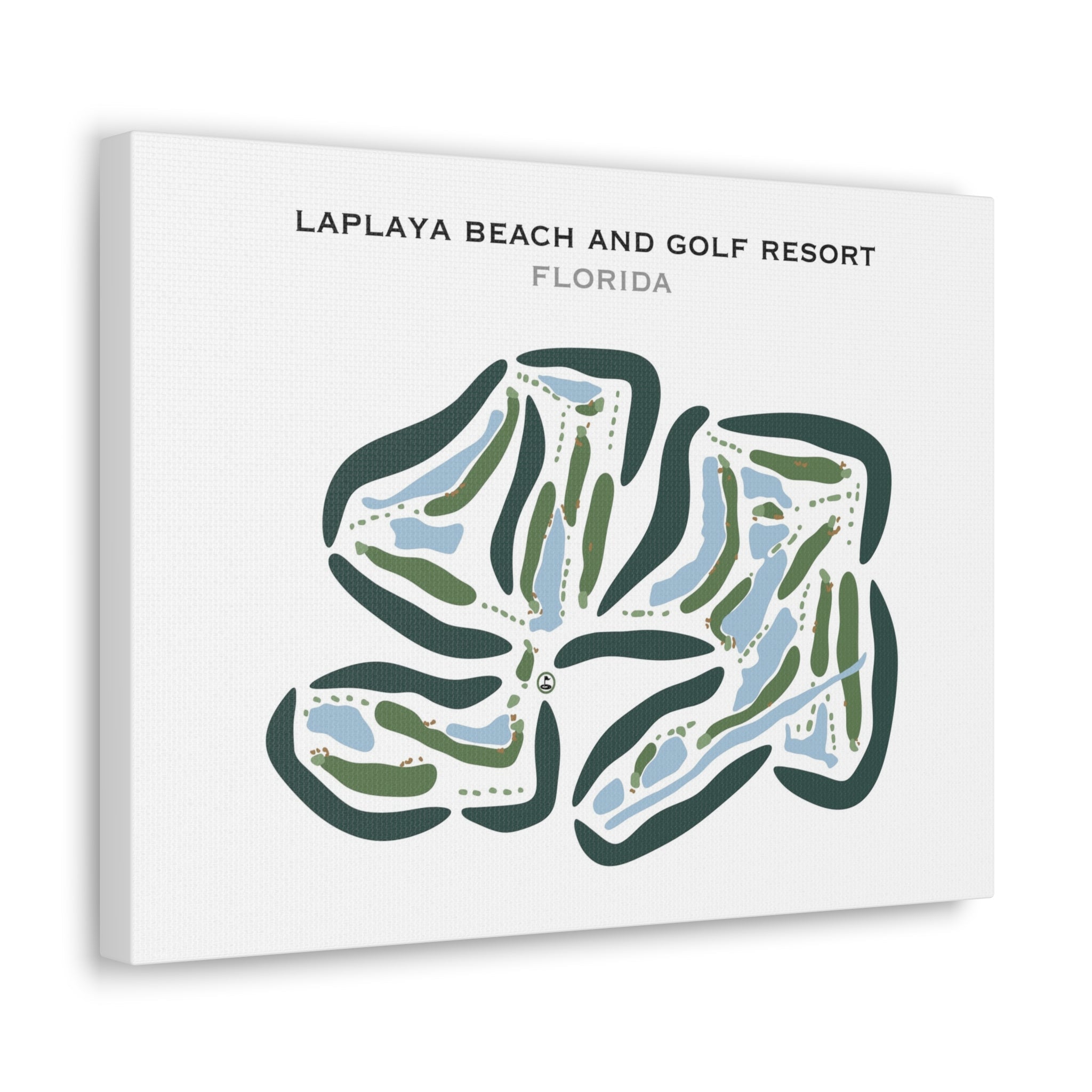 LaPlaya Beach & Golf Resort, Florida - Printed Golf Courses