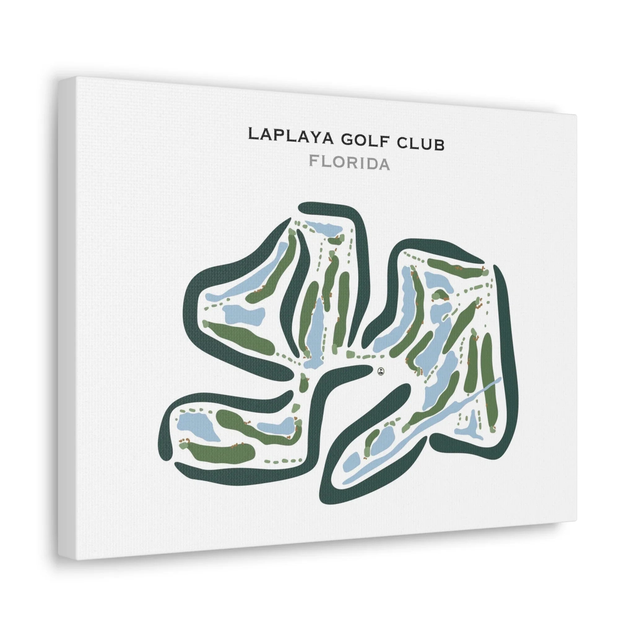 LaPlaya Golf Club, Florida - Printed Golf Courses