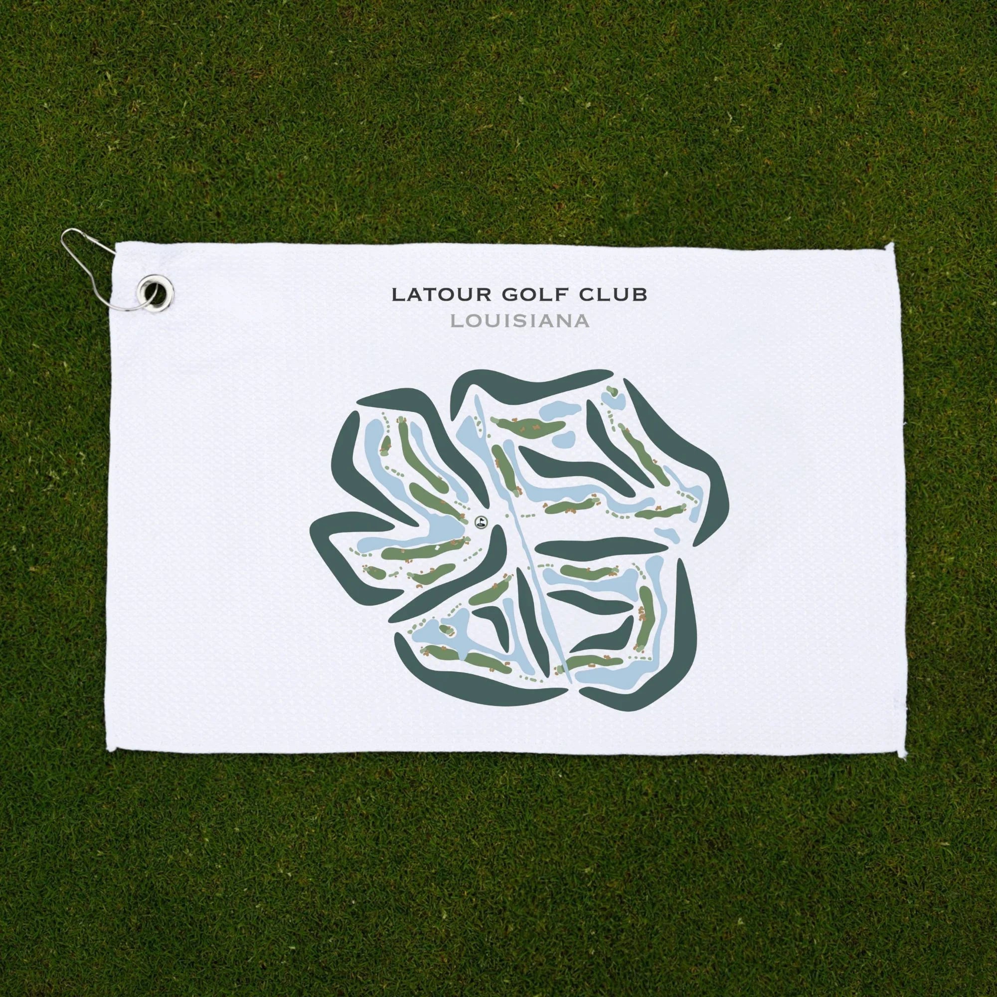 LaTour Golf Club, Louisiana - Printed Golf Courses