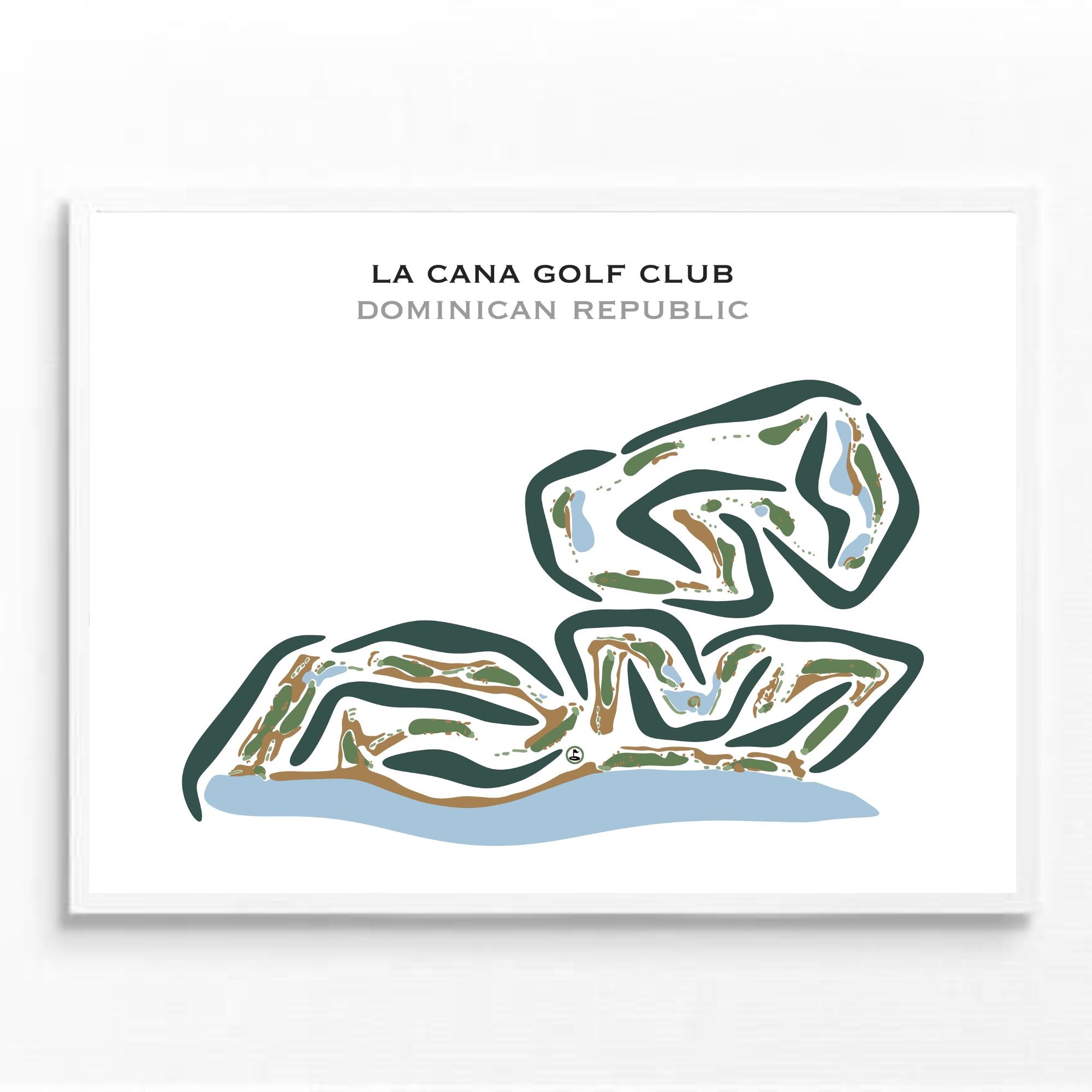 La Cana Golf Club, Dominican Republic - Printed Golf Courses