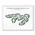 La Canada Flintridge Country Club, California - Printed Golf Courses