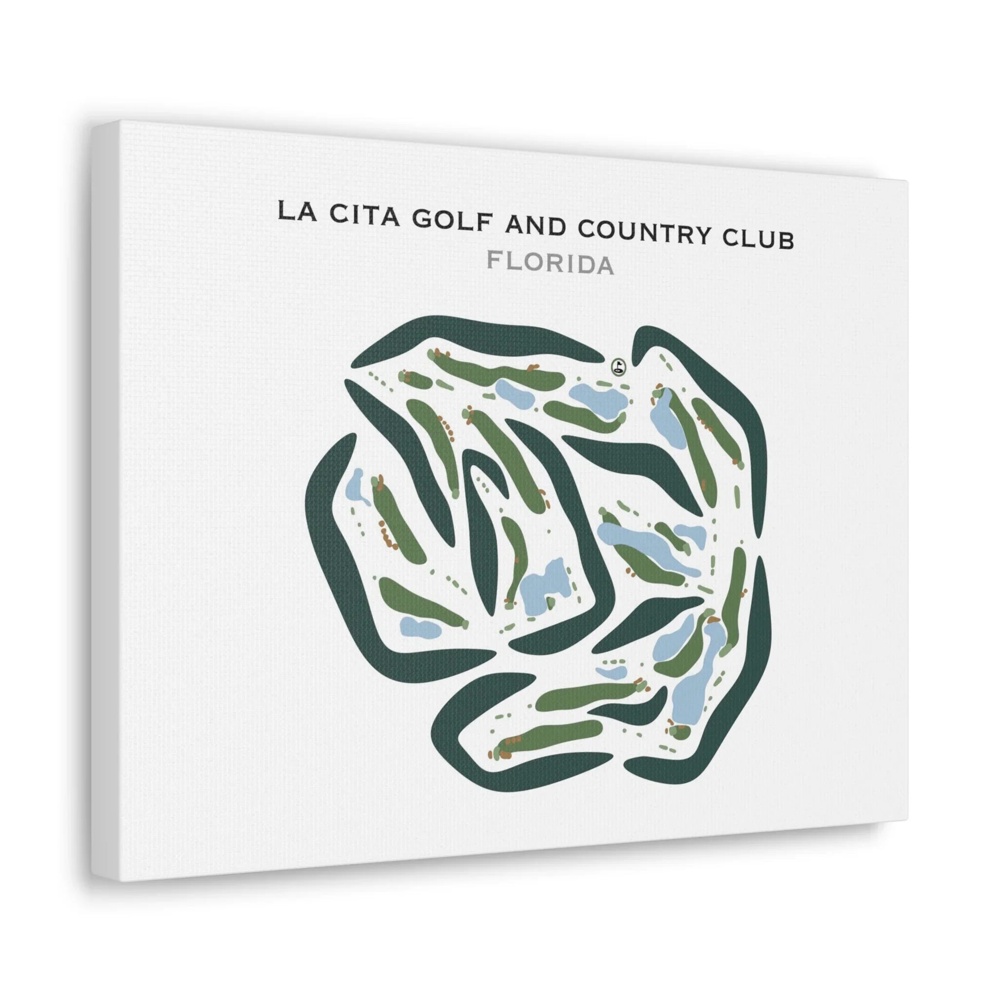 La Cita Golf & Country Club, Florida - Printed Golf Courses