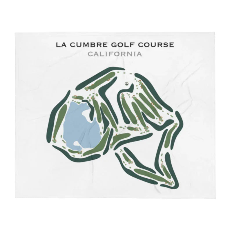La Cumbre Golf Course, California - Printed Golf Course