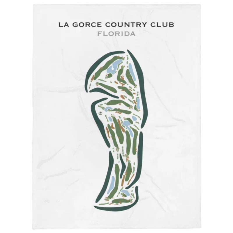 La Gorce Country Club, Florida - Printed Golf Courses