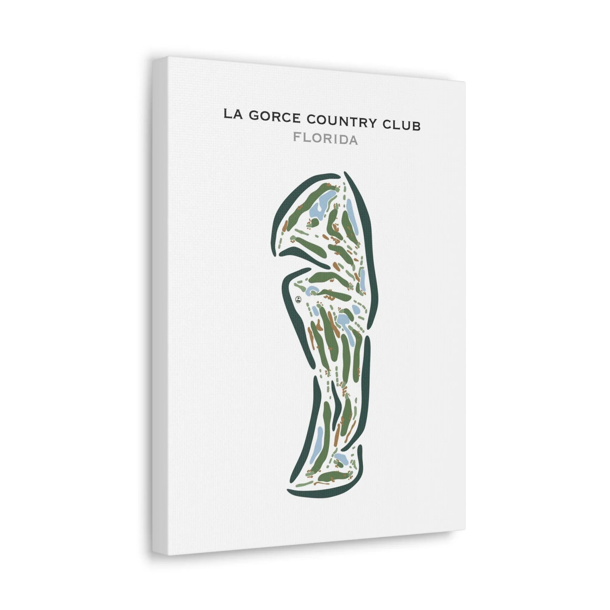 La Gorce Country Club, Florida - Printed Golf Courses