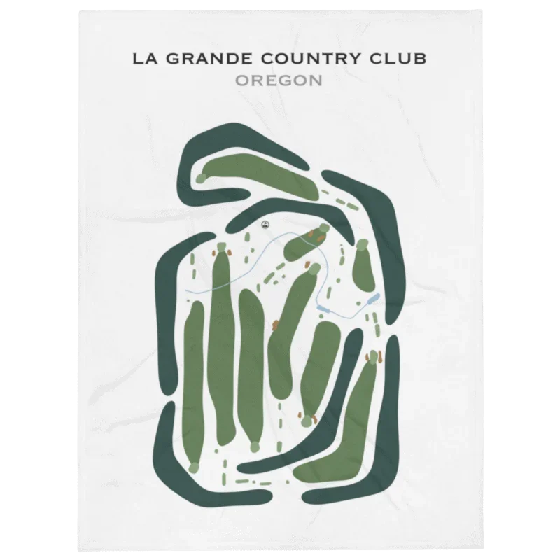 La Grande Country Club, Oregon - Printed Golf Courses