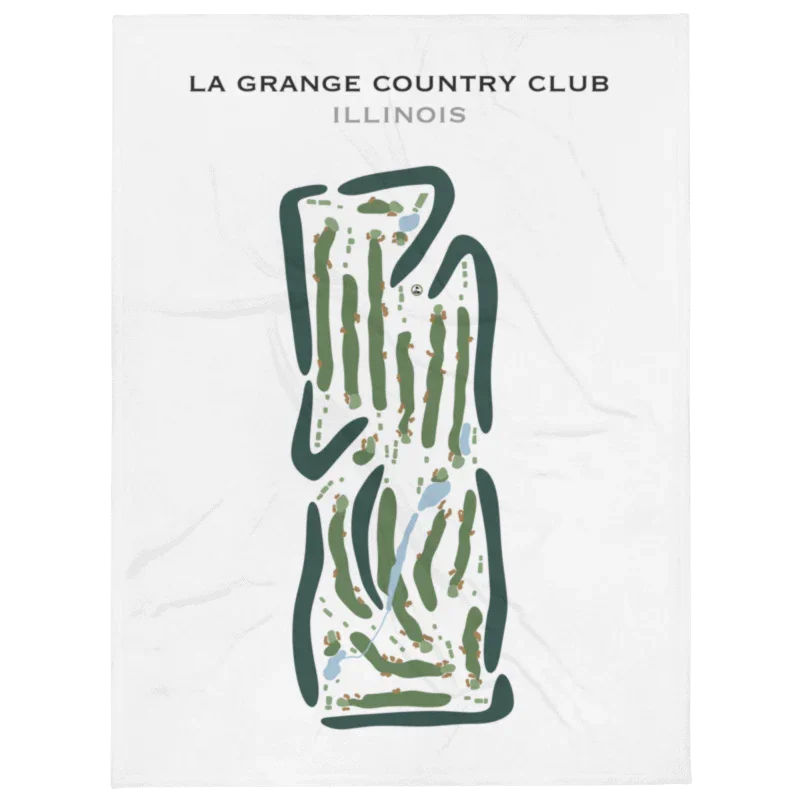 La Grange Country Club, Illinois - Printed Golf Courses