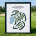 La Jolla Beach & Tennis Club, California - Printed Golf Courses
