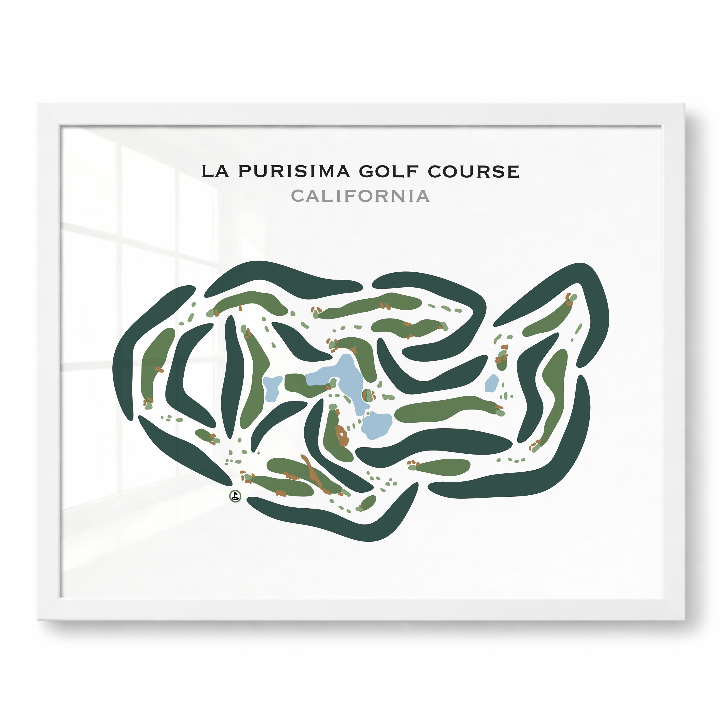 La Purisima Golf Course, California - Printed Golf Courses