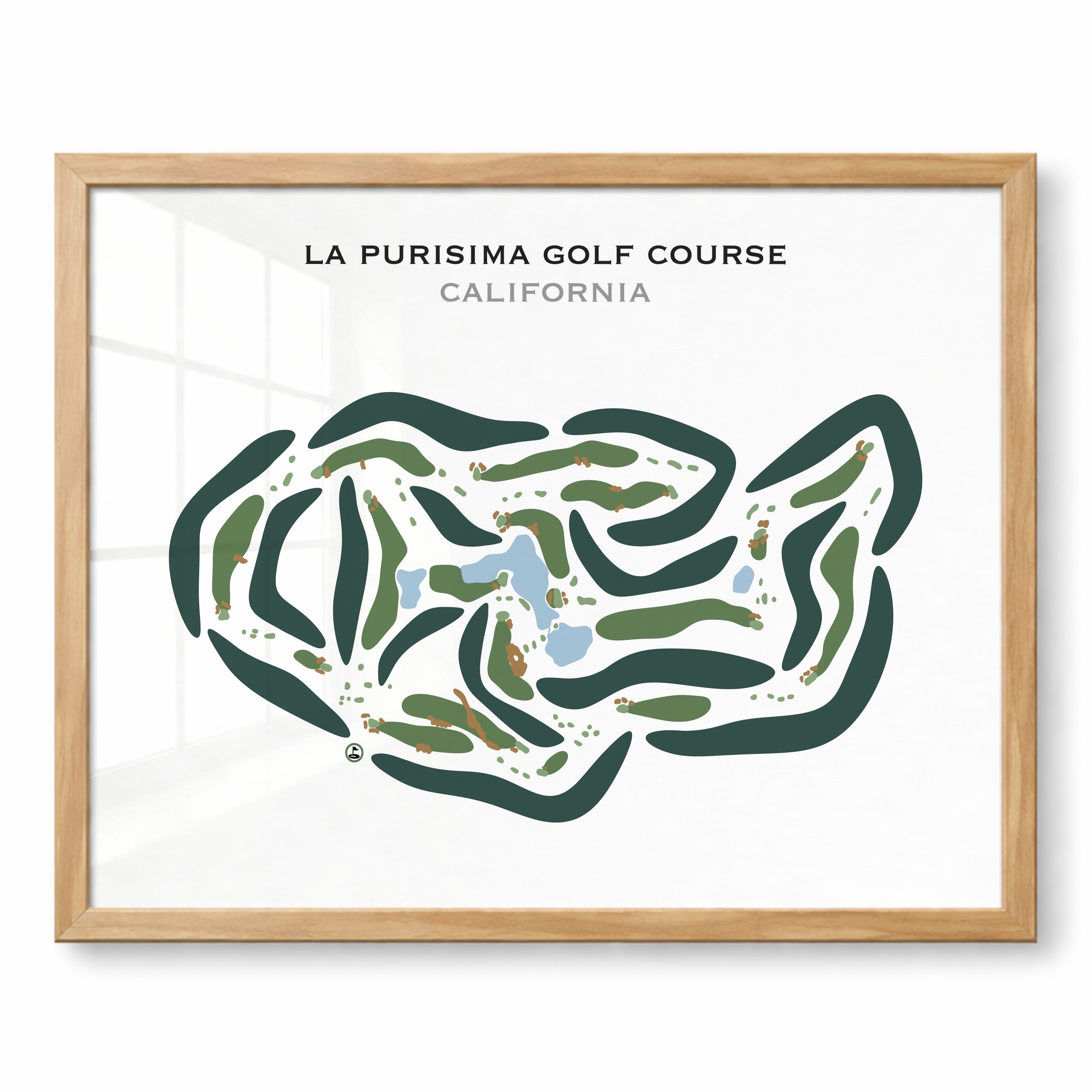 La Purisima Golf Course, California - Printed Golf Courses