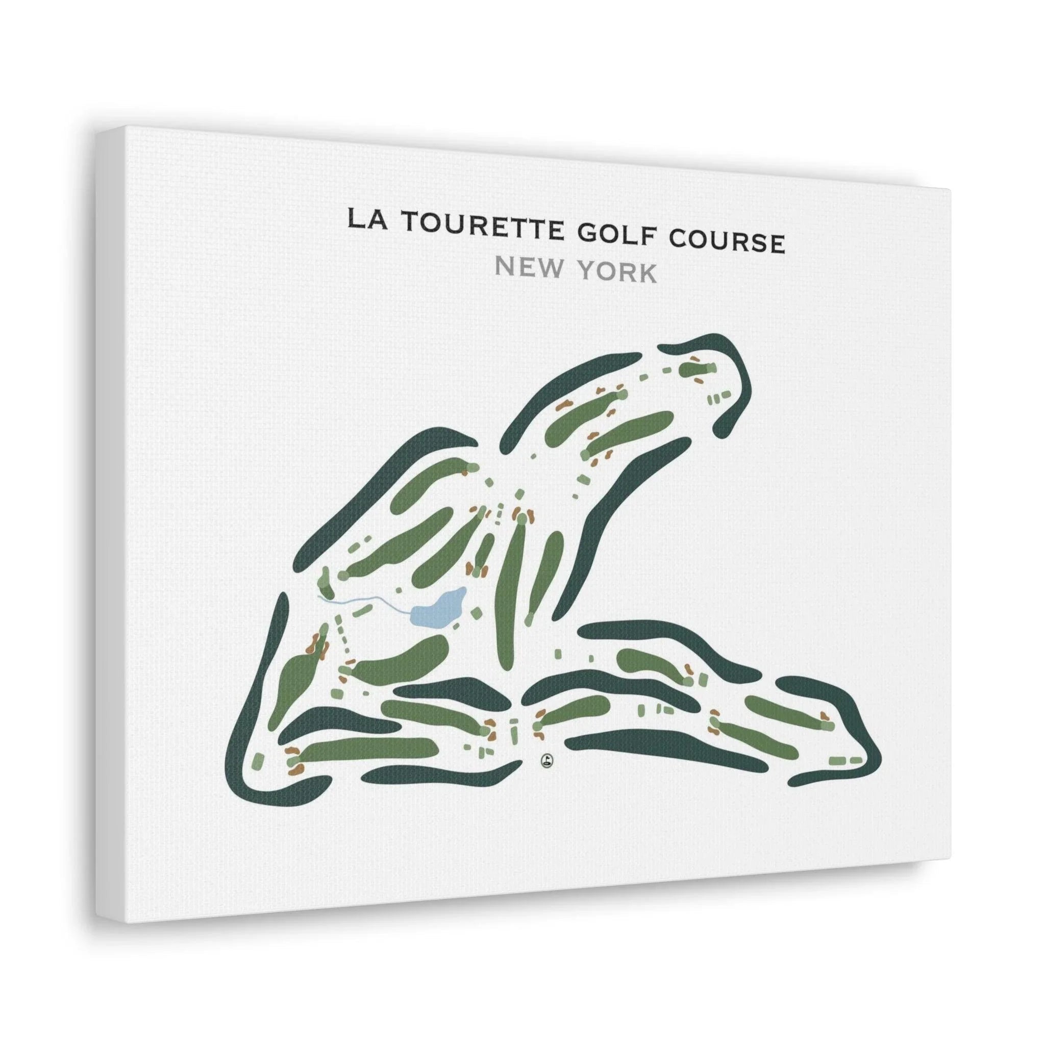 La Tourette Golf Course, New York - Printed Golf Course