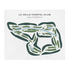 La Valle Coastal Club, California - Printed Golf Courses